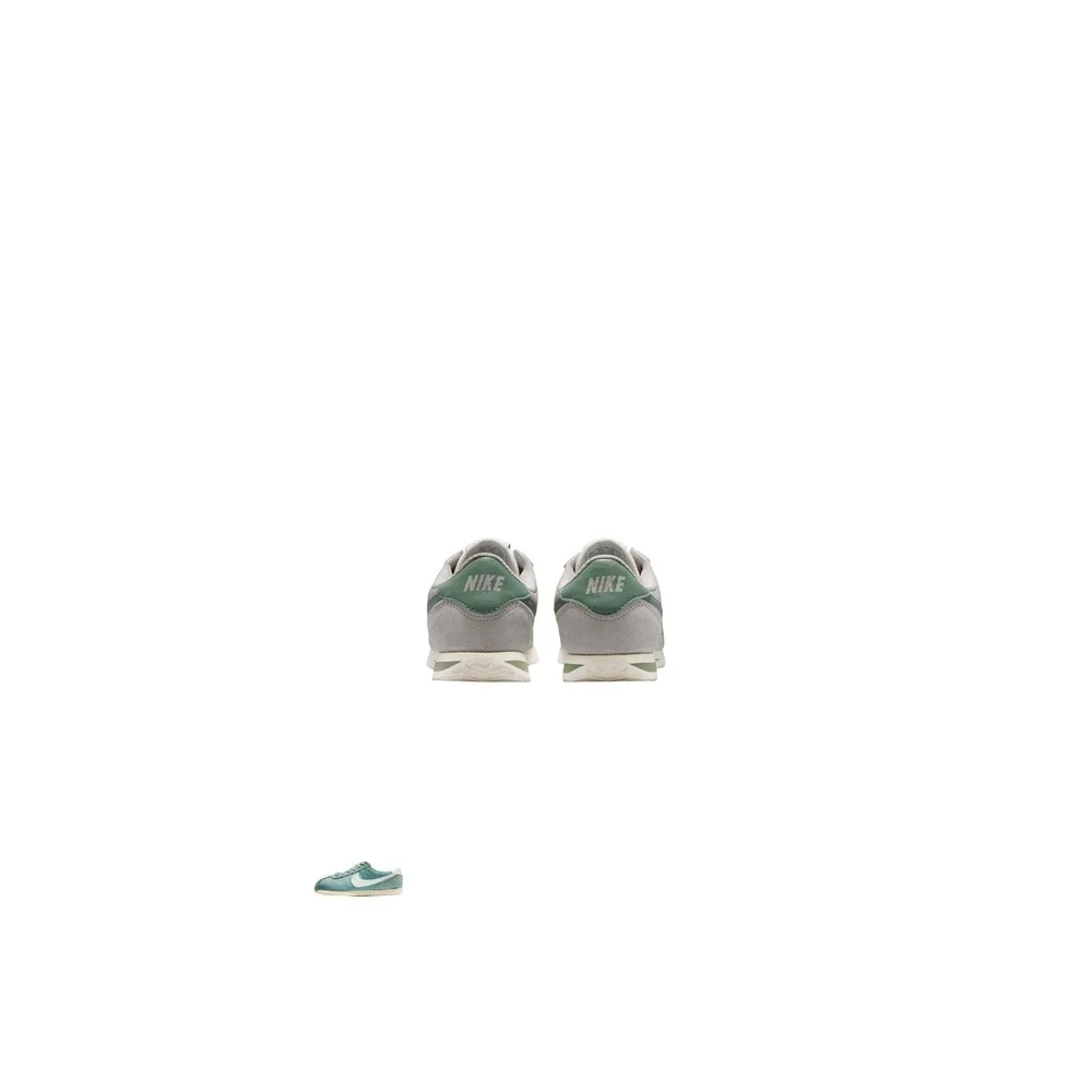 Nike Cortez Basic Kids Wolf Grey Green Low Top Sneakers BV0014-004 Sz 6.5Y